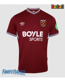 West Ham United Tricou Fotbal Replică 2025-26 Barbati Acasa